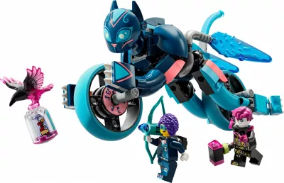 Set ndërtimi LEGO DREAMZzz 71479 Zoey's Cat Motorcycle, 226 pjesë, shumëngjyrësh