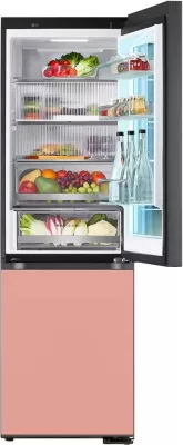 Frigorifer i kombinuar LG GBG719MDNN 352 L 187 x 68.4 cm InstaView MoodUP, e zezë/rozë
