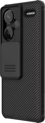 Mbështjellës Nillkin CamShield Pro për Xiaomi Redmi Note 13 Pro+ 5G, i zi