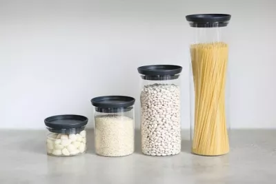kavanoz për ushqime Brabantia 298240 1.9 L qelq borosilikat, 1 copë, transparent