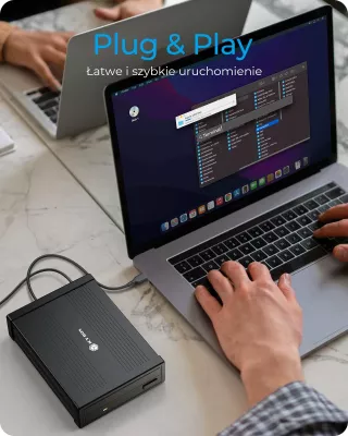 Kasë e jashtme për drive Icy Box IB-525-U3 5.25\" SATA III USB 3.2 Gen 1/eSATA Hot-swap, e zezë