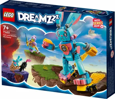 Set ndërtimi LEGO DREAMZzz 71453 Izzie dhe Bunchu, 259 pjesë, shumëngjyrësh