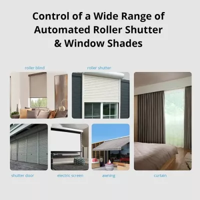Switch smart Wi‑Fi SONOFF DUALR3 Lite 2-kanal 10A, kontroll motor/perde, i bardhë