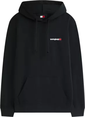 Duks me kapuç për meshkuj Tommy Hilfiger Jeans DM0DM23393, i zi [Madhësia: M]