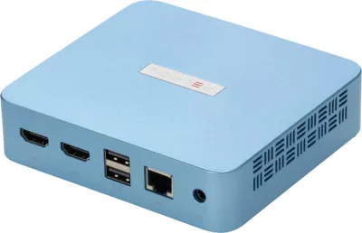 Kompjuter mini, Peladn WI-6 N100, Intel N100, 12GB RAM, 512GB SSD, 4K, Wi‑Fi 5, Bluetooth 4.2, kaltër