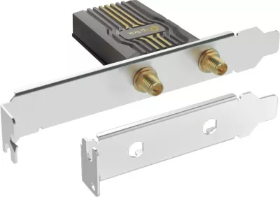 Kartë rrjeti wireless TP-Link Archer TBE400E, PCI Express, 2880 Mbit/s, E zezë