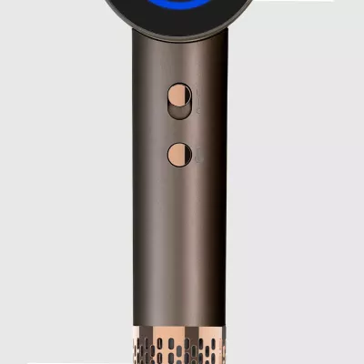 Tharëse flokësh, Elit AURRA, BLDC 110,000 rpm, 1600 W, ekran LED me ngjyra, jone, koka magnetike, lux brown