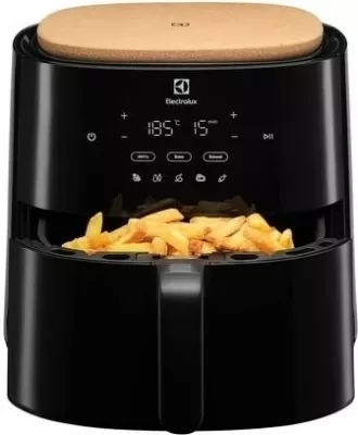 Fritezë me ajër të nxehtë Electrolux EAF5B, 5L, 1500W, e zezë