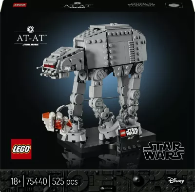 Set ndërtimi LEGO Star Wars AT-AT 75440, 525 copë, 18+, gri