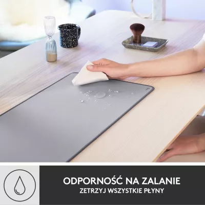Mauspad Logitech Studio Series 956-000052 70x30cm, gri e mesme