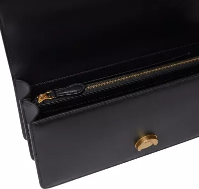 Çantë krahu për femra Pinko Love One Mini New Buckle Vitel 107071, e zezë