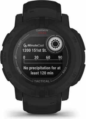 Orë sportive Garmin unisex, e zezë