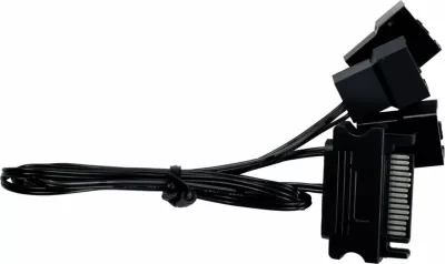 Ventilatorë PC Lian Li UNI FAN SL-INF120 ARGB Wireless Reverse Blade 120 mm 3-pack, zi