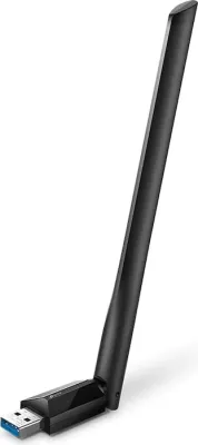Adapter Wi-Fi USB me antenë, TP-LINK Archer T3U Plus, e zezë