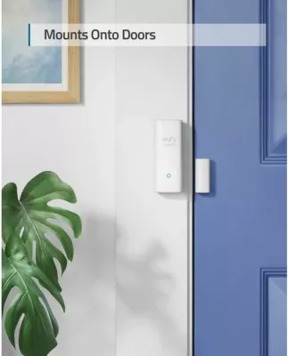 sensor dere dhe dritare Anker Eufy Security T89000D4, jetë baterie deri 2 vjet, i bardhë, set 2 copë