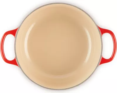 Tenxhere gize Le Creuset 22cm, e kuqe