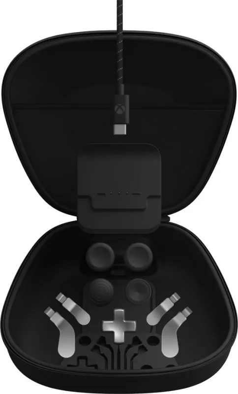 Kontroller për lojëra Microsoft Xbox Elite Series 2, PC, Xbox One, Ngjyrë e zezë, USB Type-C
