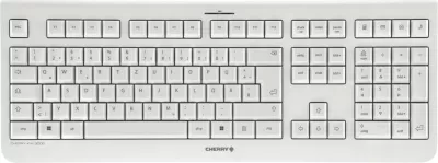 Tastierë Cherry KW 3000, Wireless, QWERTZ, Bardhë