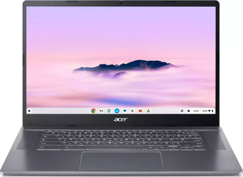 Laptop Acer Chromebook Plus 515, 15.6", Intel Core i5 i5-1235U, 8 GB RAM, 512 GB SSD, Gri