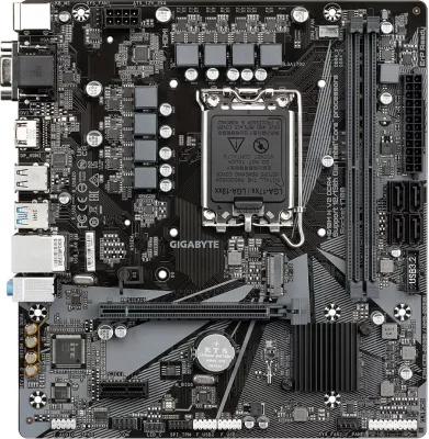 Pllakë amë Gigabyte H610M H DDR4 V2, Micro ATX, DDR4, Intel, e zezë