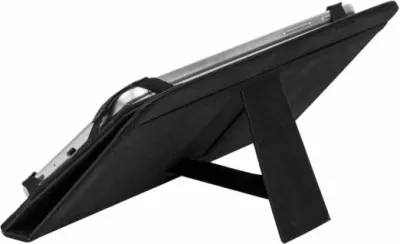 Mbështjellës me stand për tablet 7" RIVACASE 3212, mbyllje magnetike, poliuretani, i zi