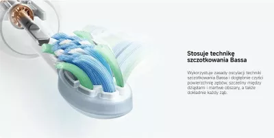 Furçë elektrike për dhëmbë Xiaomi MES609 2000mAh 3 moda Type-C IPX8 e bardhë