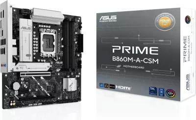 Pllakë amë ASUS PRIME B860M-A-CSM, LGA1851, micro ATX
