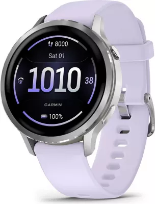 Smartwatch Garmin Venu 4 41mm, silikon, lavandë
