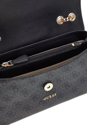 Çantë krahu për femra Guess COLEEN LOGO SMALL SA HWSG97 49210, antracit
