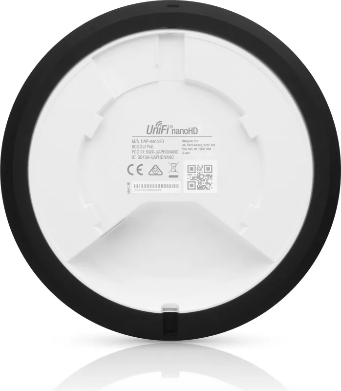 Kapak mbrojtës Ubiquiti FabricSkin, UniFi nanoHD AP, 3 copë, e zezë