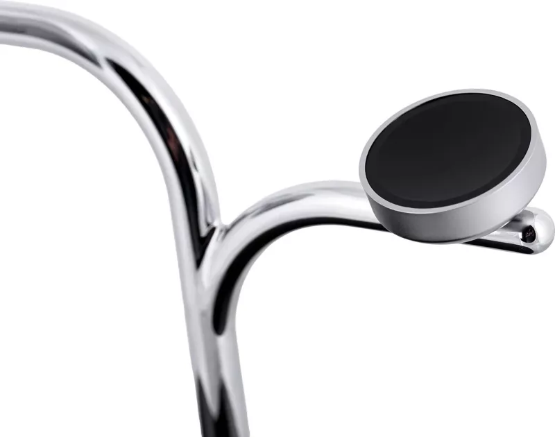 Karikues wireless Samsung GP-PWU024WIABW, për smartwatch, celular, kufje, 15W, USB Type-C, zi/argjendtë