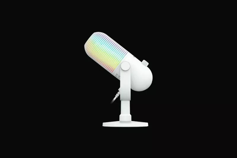 Mikrofon Razer Seiren V3 Chroma i bardhë RGB
