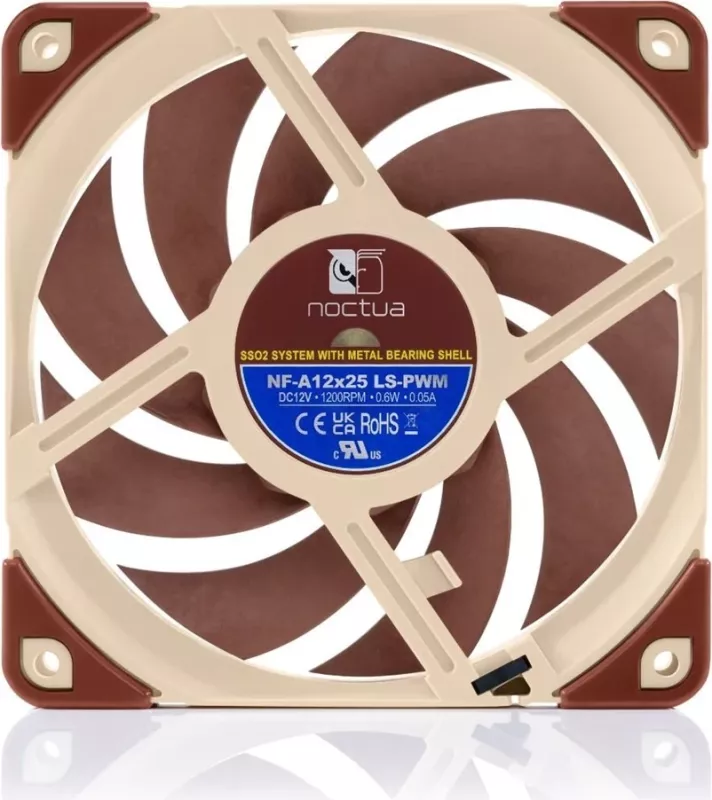 Ftohës Noctua NF-A12x25, 12cm, bronzë 