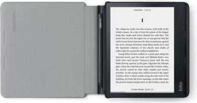 Mbështjellës me bateri Kobo PowerCover Sage N779-AC-BK-E-PU (N779ACBKEPU), për Kobo Sage, 205x210x25 mm, e zezë