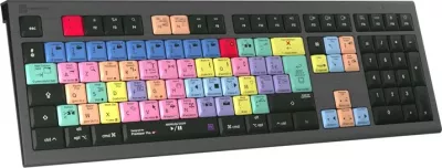 Tastierë LogicKeyboard Astra 2 për Adobe Premiere Pro CC, Mac, FR