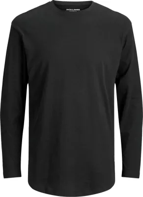 Maicë me mëngë të gjata për meshkuj Jack & Jones JJENOA 12190128, e zezë