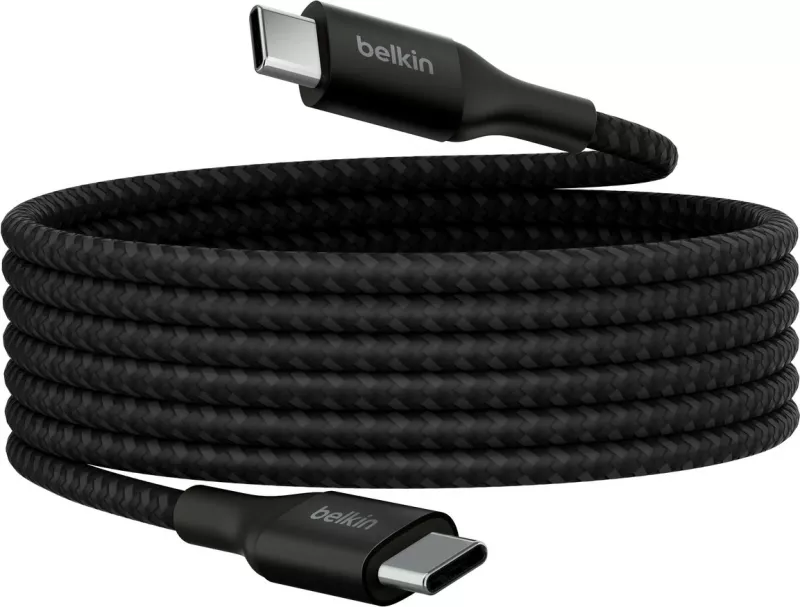Kabllo USB-C Belkin CAB015bt2MBK, 2 m, USB 2.0, e zezë