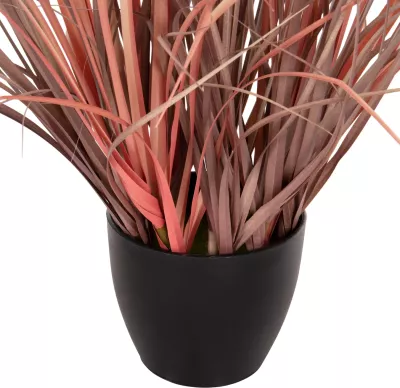 Bimë sintetike dekorative në vazo FH4015 bar + pendë Φ14,5x12,5-86Hcm