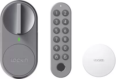 Dry smart Lockin G30 me tastierë dhe lexues gishti, Gri