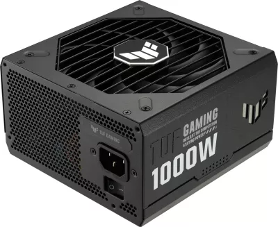 Kasë energjie ASUS TUF Gaming 1000W, 80 PLUS Gold, plotësisht modulare, e zezë