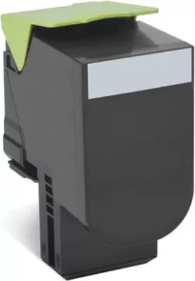 Toner Lexmark 702HKE 70C2HKE kapacitet i lartë 2400-4400 faqe, i zi