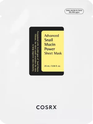 Maskë për fytyrë COSRX Advanced Snail Mucin Power Sheet Mask për femra 25ml