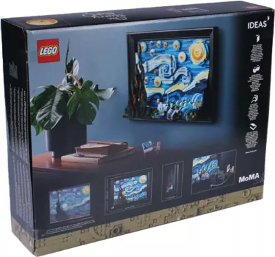 set LEGO Ideas Vincent van Gogh – Starry Night 21333, 18+, 2316 pjesë