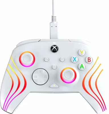 Gamepad PDP Afterglow Wave, Xbox Series X|S, PC, i bardhë