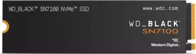 Disk SSD WD Black SN7100 1TB, M.2 PCIe NVMe, e zezë