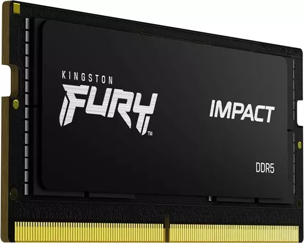 RAM Memorie Kingston Fury Impact, SODIMM, DDR5, 16 GB, 5600 MHz, CL40