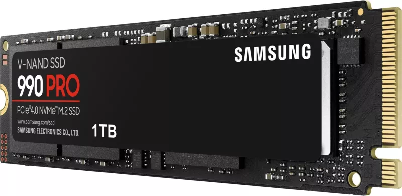SSD Samsung 990 PRO, 1 TB, M.2, PCI Express 4.0, NVMe, Zi