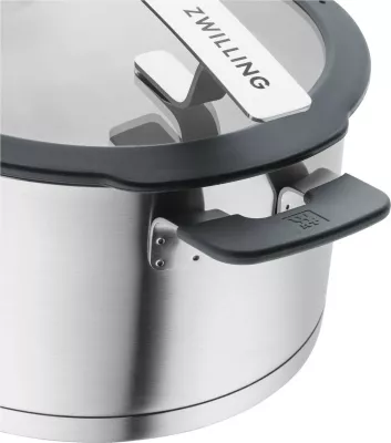 Set tenxheresh Zwilling Simplify 4 copë, çelik inoks, argjend e zi