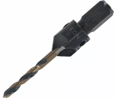 Bit 2-në-1 Dewalt DT70791 No.8 për shpim dhe fundosje (Quick Clamp), 1 copë