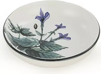 Set 6 copë tasë salce, qeramikë, Hermia Concept, të bardhë, jeshile, vjollcë, të zeza, ST489406F022AMD3600MAYD100